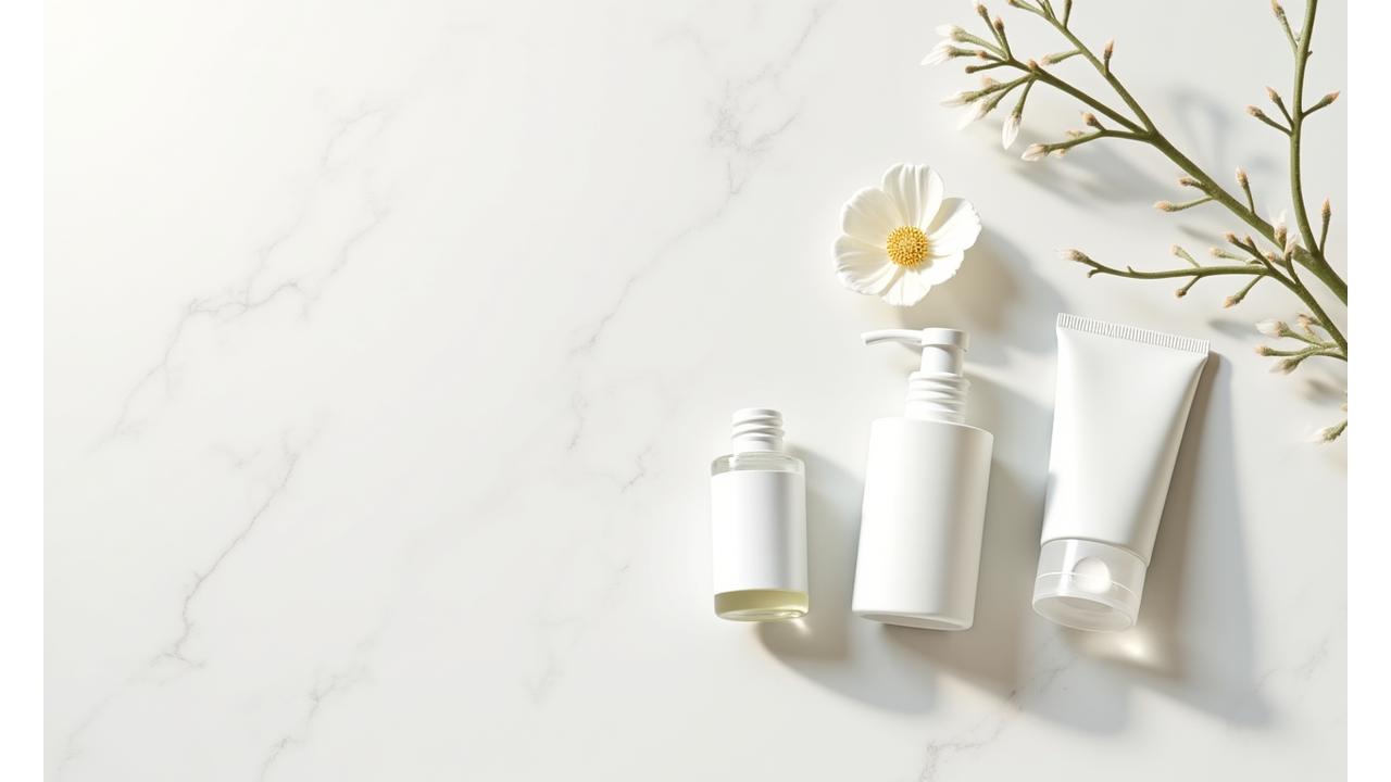 Skinimalismo con minimalismo en productos de cuidado de piel